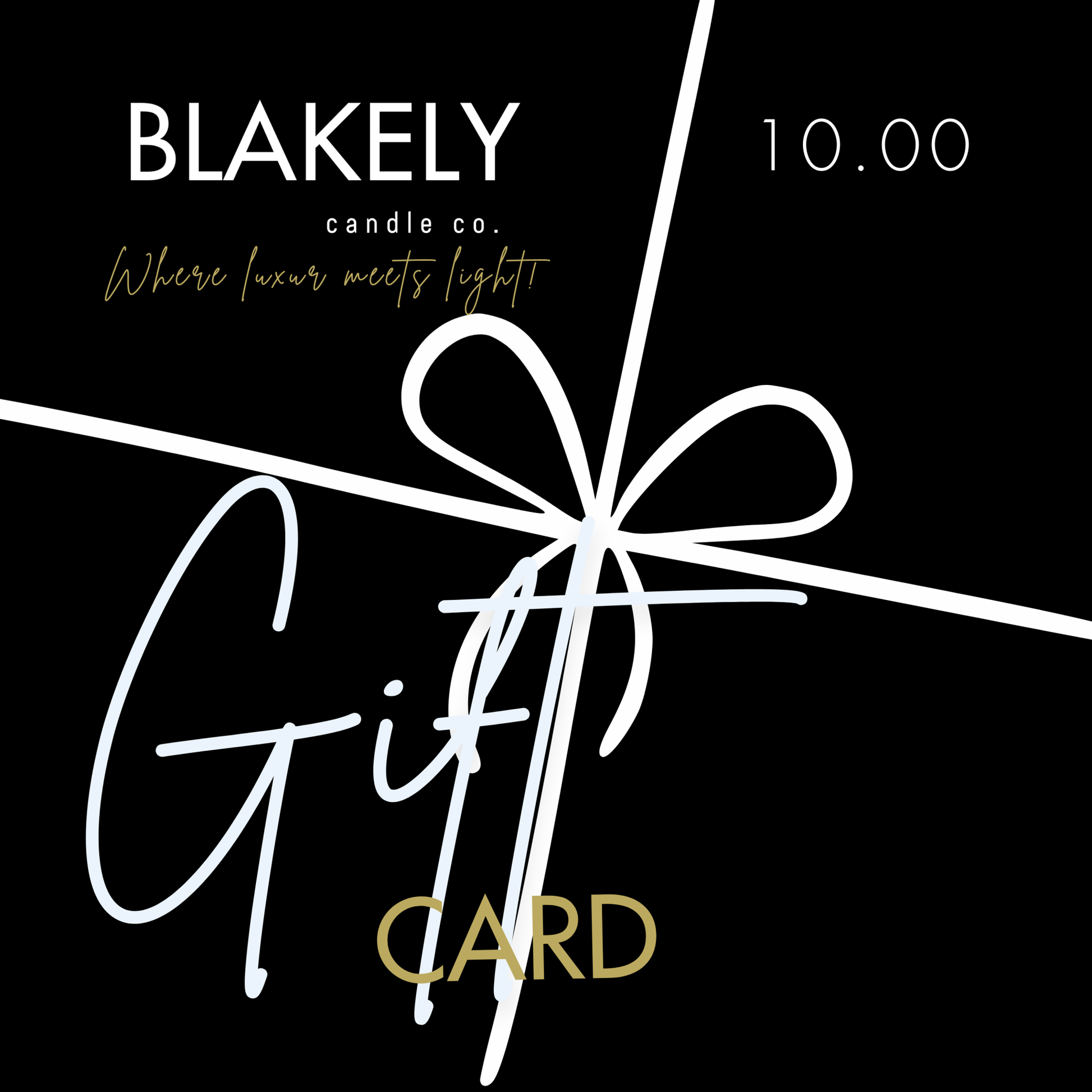 GIFT CARD - Blakely Candle Co.