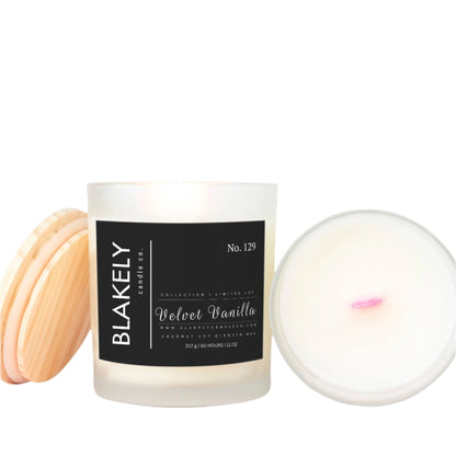 No. 129 Velvet Vanilla - Blakely Candle Co.