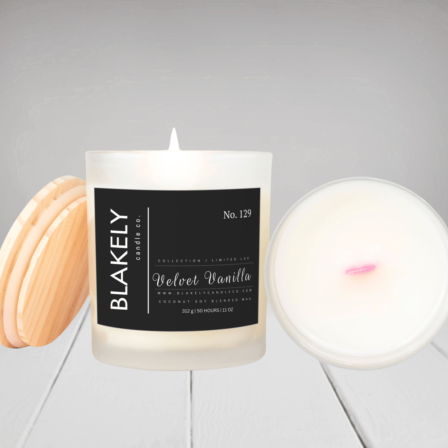 No. 129 Velvet Vanilla - Blakely Candle Co.
